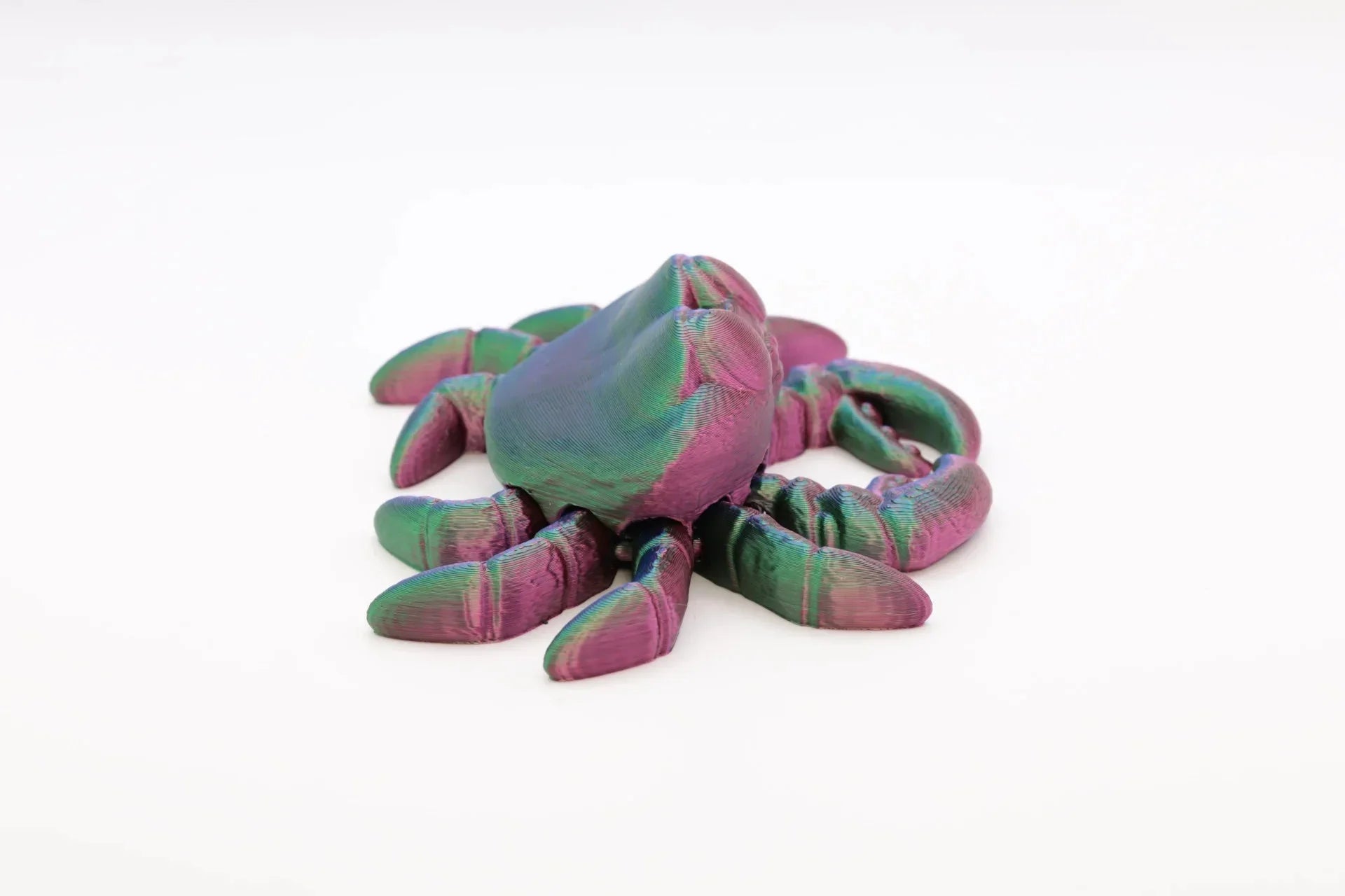 Färbe wechselnde 3D-Krabben: Fidget Toy für Ozean-Fans - TobiCrafts3D