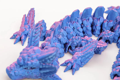 3d gedruckter Drache Axolotl Drache fidget Toy Instagram TikTok Viraler Drache 3d gedruckt - TobiCrafts3D