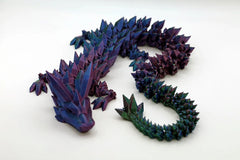 Edelsteindrache beweglich Fidget Toy beweglicher Kristalldrache 3D Druck Fidget Toy TikTok Kristalldrache Instagram