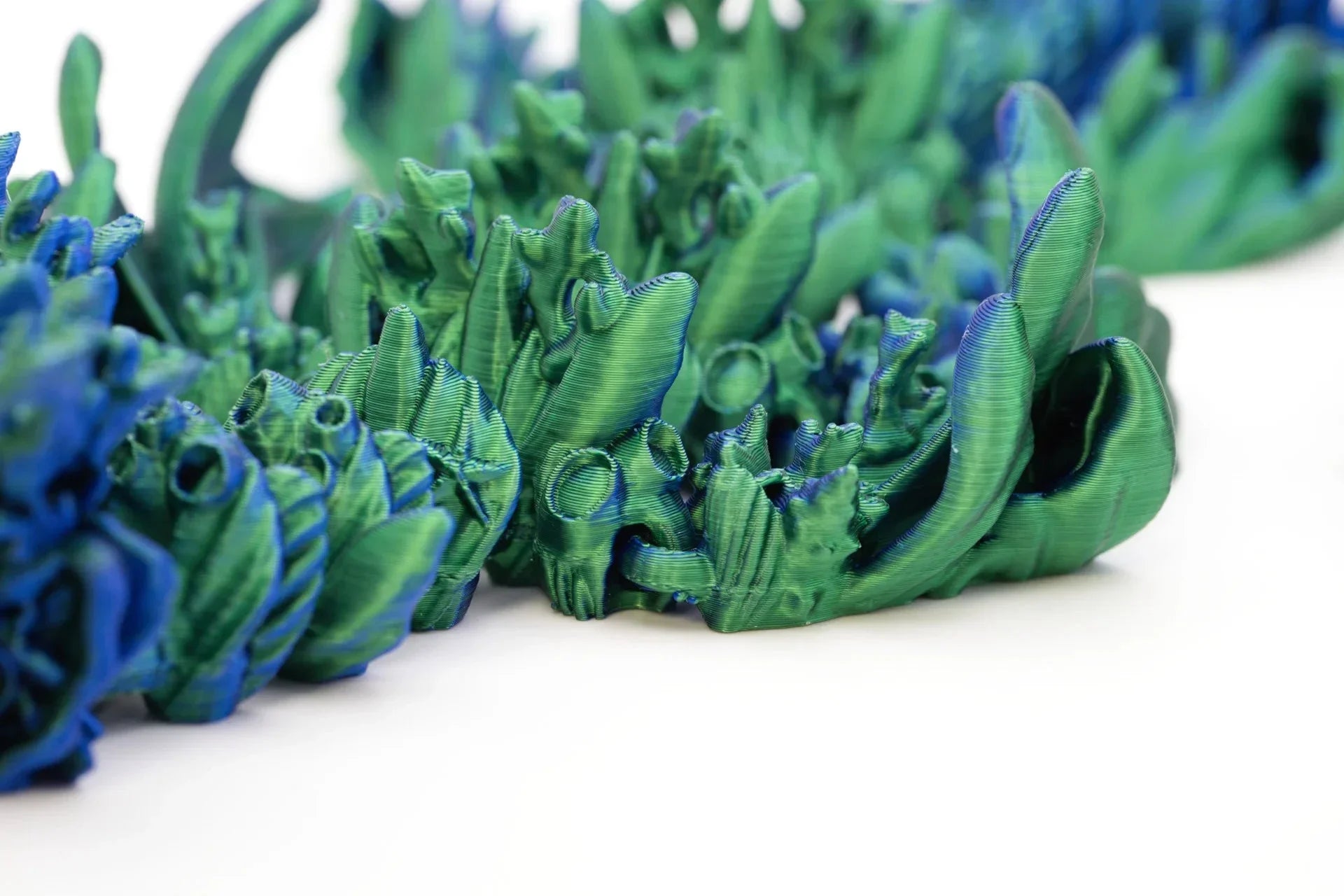 beweglicher Korallendrache mit Farbwechsel - TobiCrafts3D