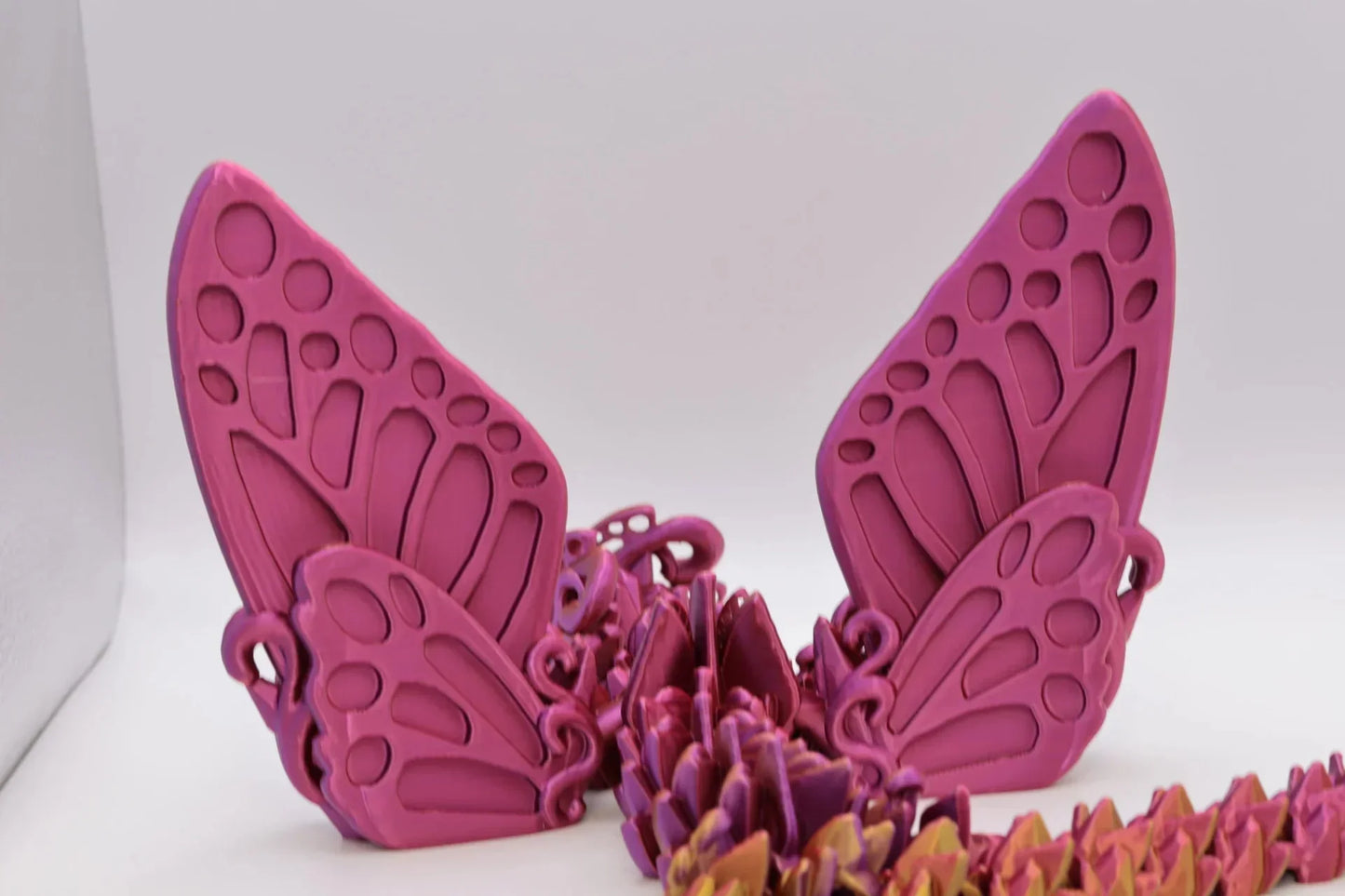 Beweglicher Schmetterlingsdrache - Frühlingsdekoration - TobiCrafts3D