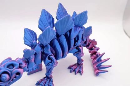 beweglicher Stegosaurus - Schreibtischspielzeug - Fidget Toy - Raumdekoration - TobiCrafts3D