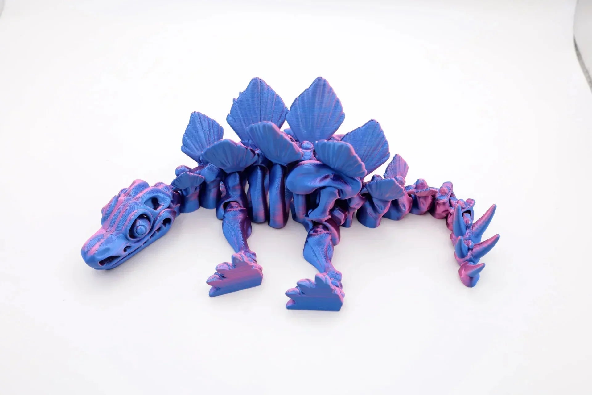 beweglicher Stegosaurus - Schreibtischspielzeug - Fidget Toy - Raumdekoration - TobiCrafts3D