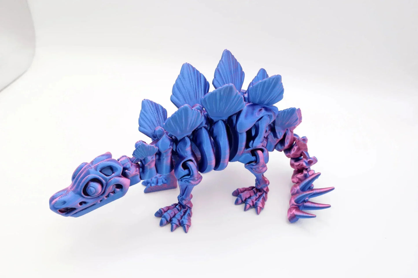 beweglicher Stegosaurus - Schreibtischspielzeug - Fidget Toy - Raumdekoration - TobiCrafts3D