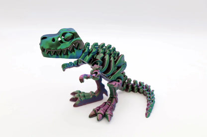 beweglicher T-Rex Dinosaurier - Fidget Toy - Raumdekoration - Schreibtischspielzeug - TobiCrafts3D