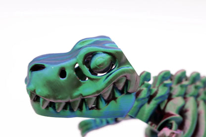 beweglicher T-Rex Dinosaurier - Fidget Toy - Raumdekoration - Schreibtischspielzeug - TobiCrafts3D