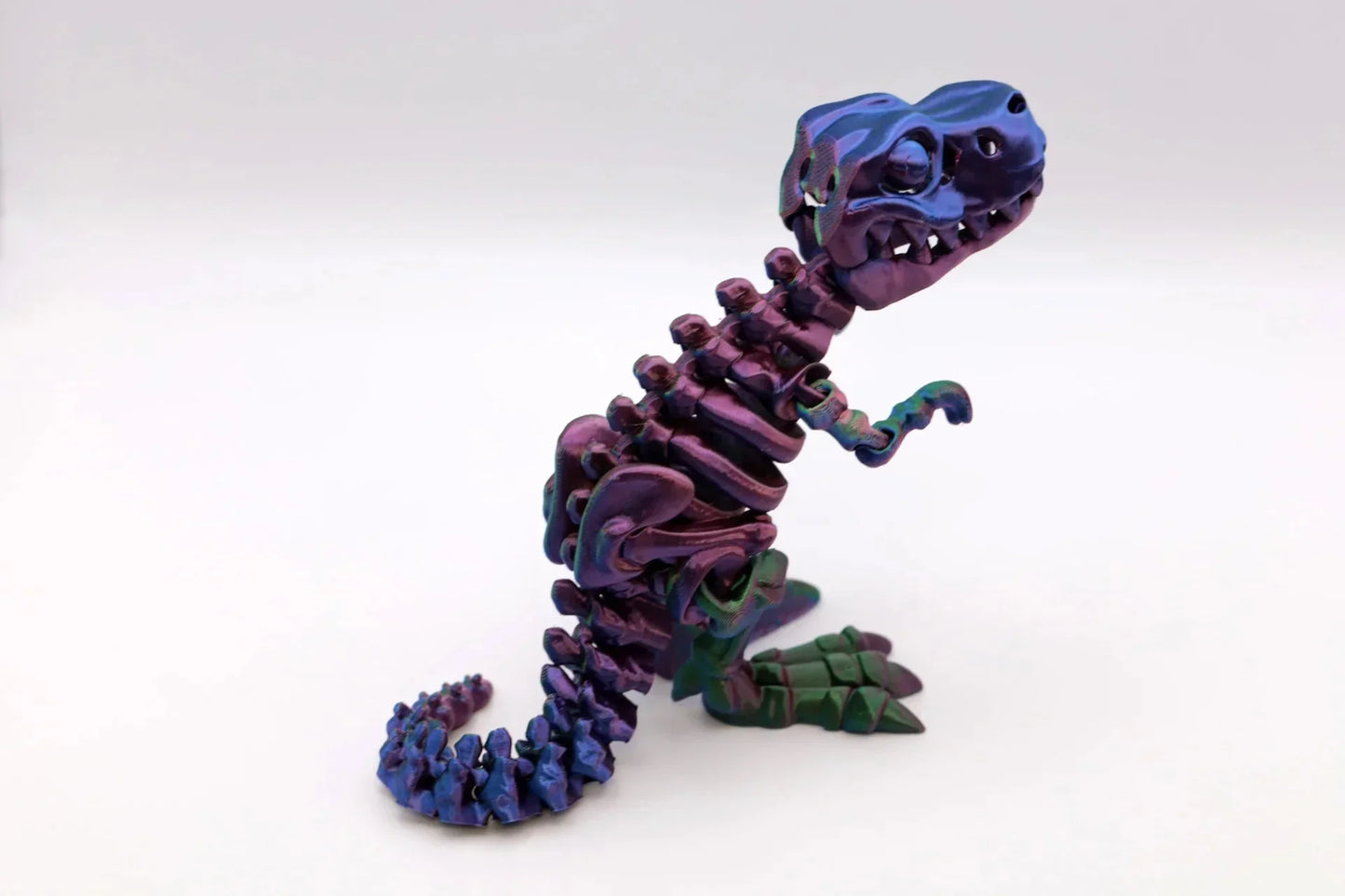 beweglicher T-Rex Dinosaurier - Fidget Toy - Raumdekoration - Schreibtischspielzeug - TobiCrafts3D