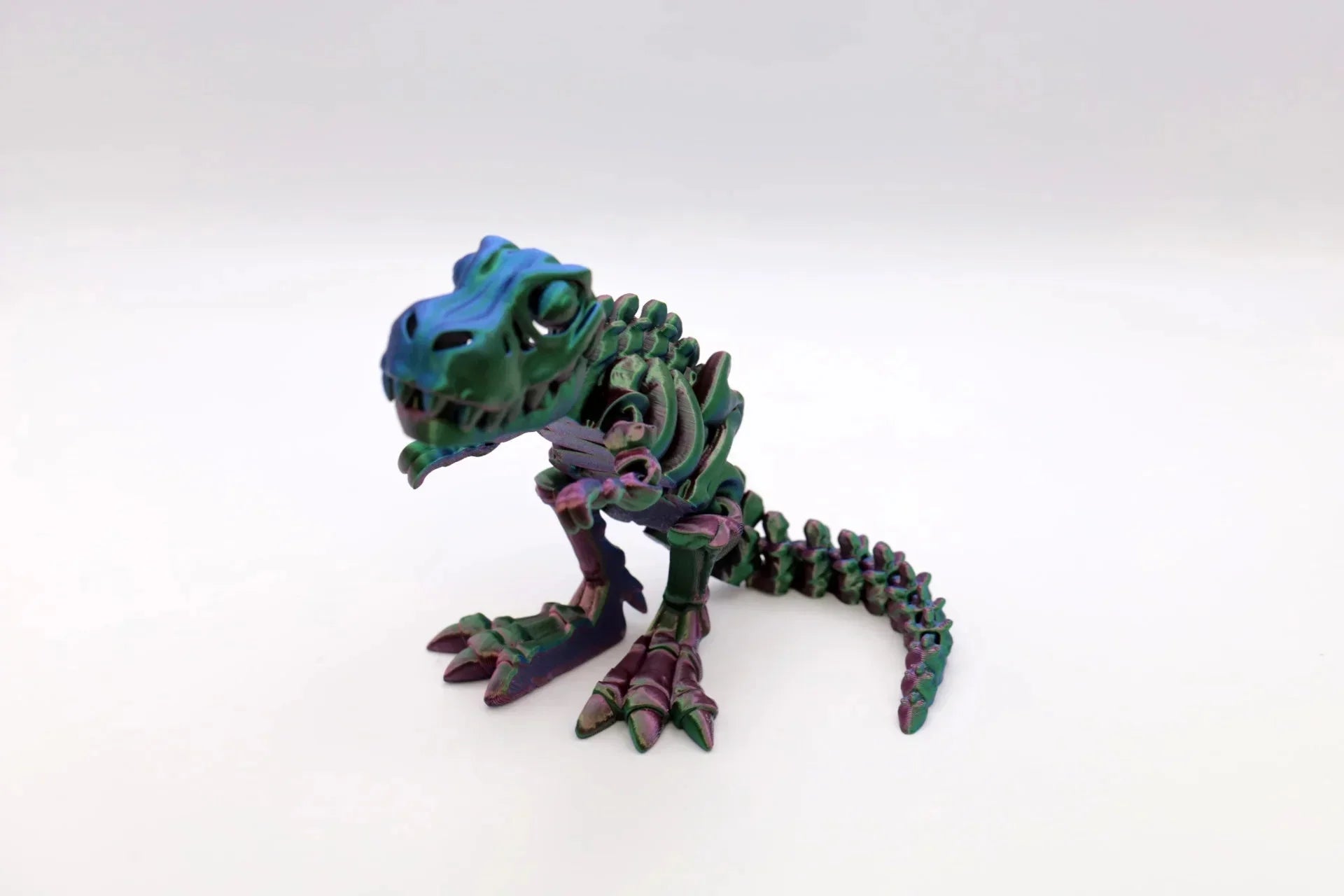 beweglicher T-Rex Dinosaurier - Fidget Toy - Raumdekoration - Schreibtischspielzeug - TobiCrafts3D