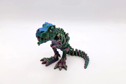 beweglicher T-Rex Dinosaurier - Fidget Toy - Raumdekoration - Schreibtischspielzeug - TobiCrafts3D