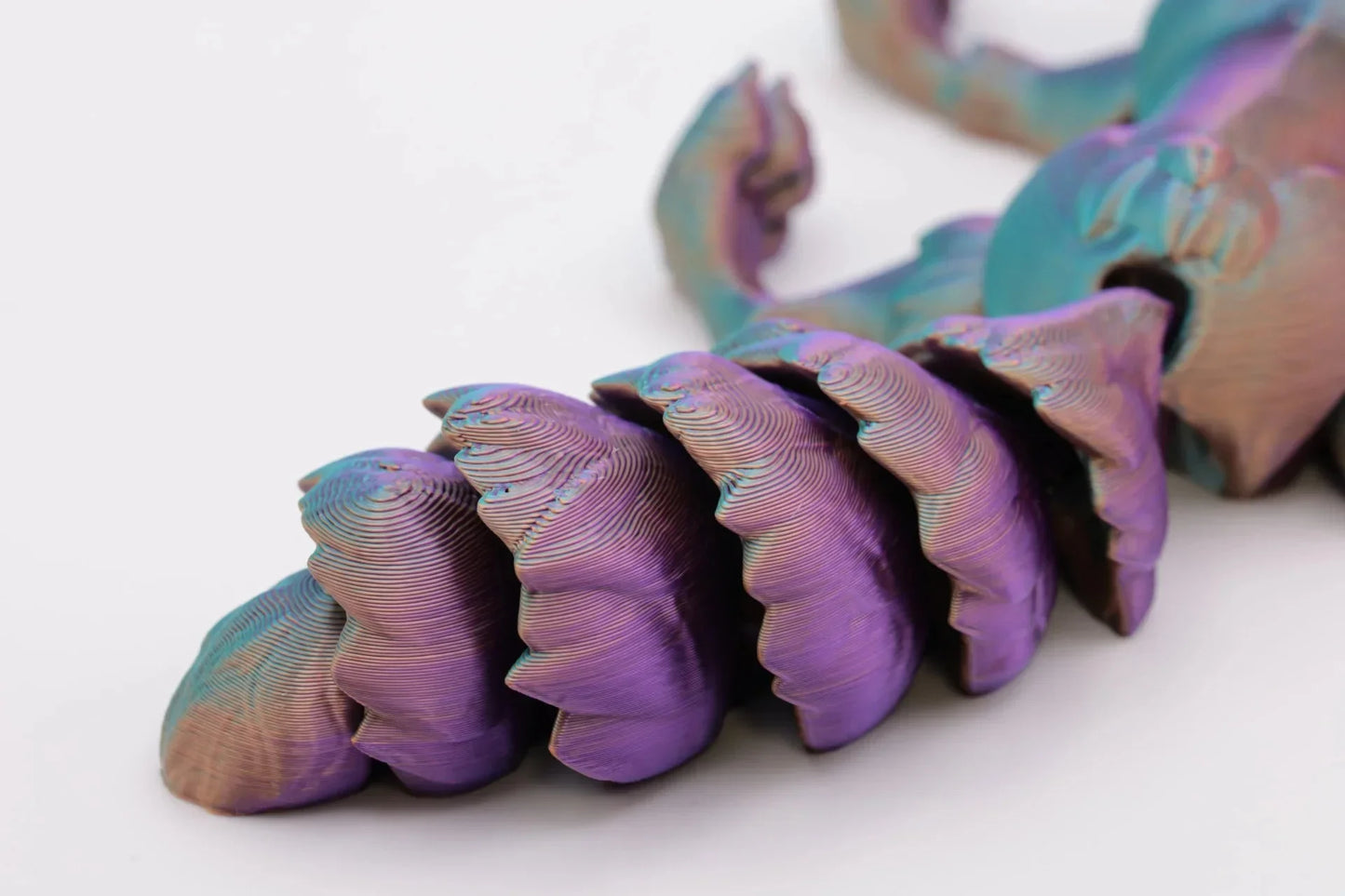 Einzigartiger 3D-gedruckter Fuchs – Perfektes Geschenk & Fidget Toy für Jung und Alt – Farbwechselnd je nach Blickwinkel - TobiCrafts3D