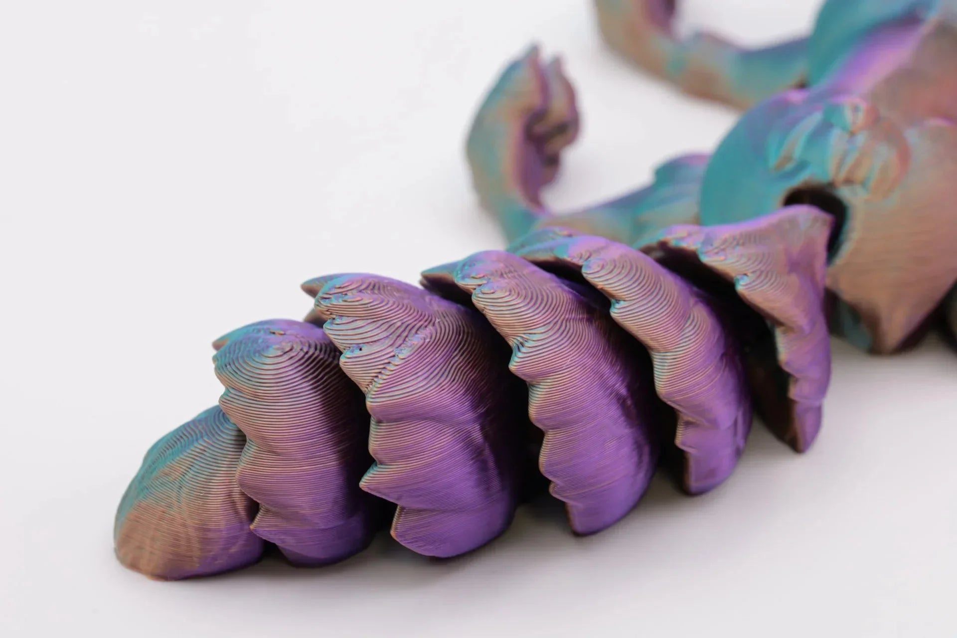 Einzigartiger 3D-gedruckter Fuchs – Perfektes Geschenk & Fidget Toy für Jung und Alt – Farbwechselnd je nach Blickwinkel - TobiCrafts3D