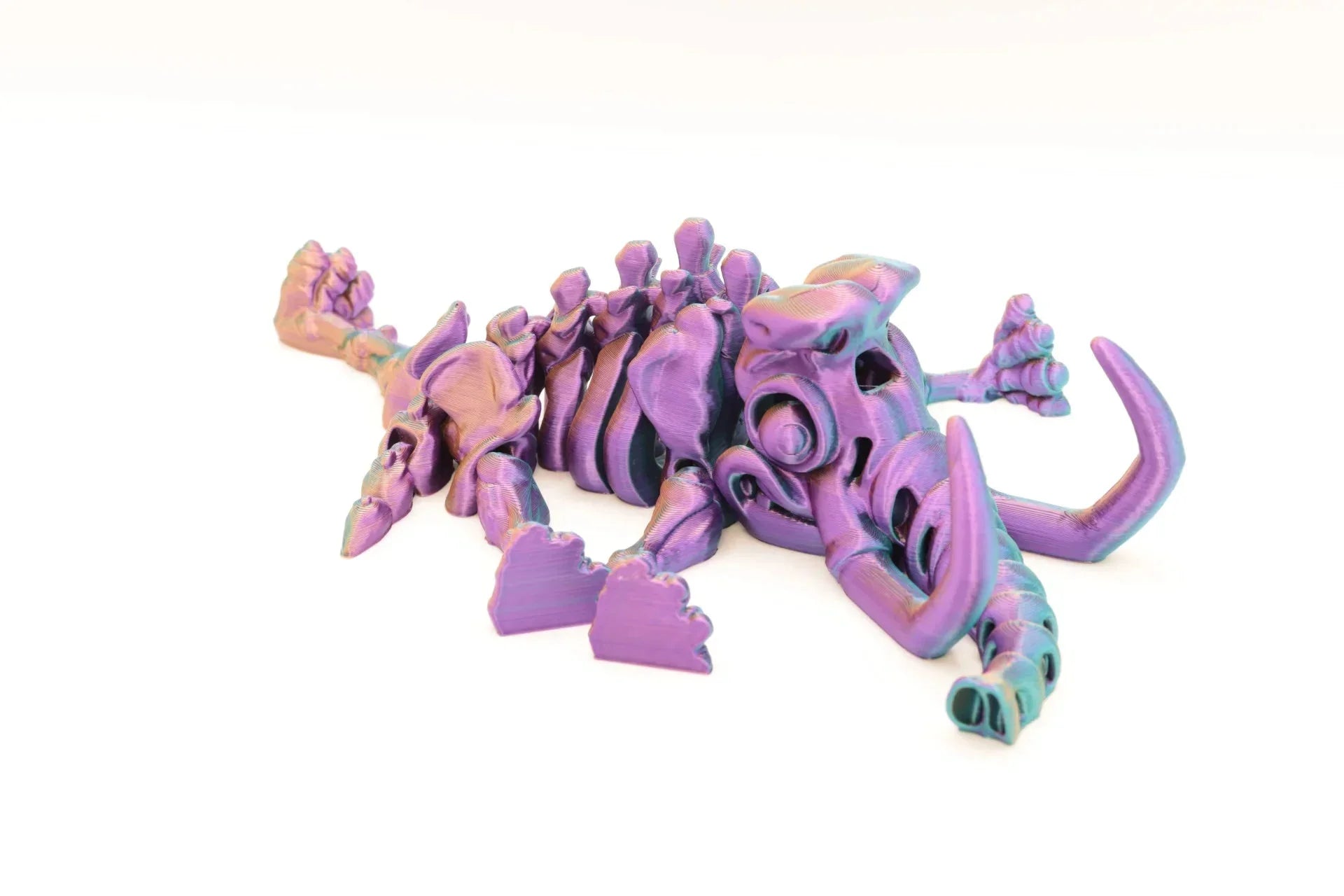 Faszinierendes 3D-gedrucktes Mammut – Perfektes Geschenk und Fidget Toy für Jung und Alt – Farbwechselndes Filament – Viele Farben - TobiCrafts3D