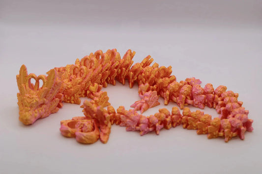 Herz-Valentinsdrache - Liebe in Kunstform - TobiCrafts3D