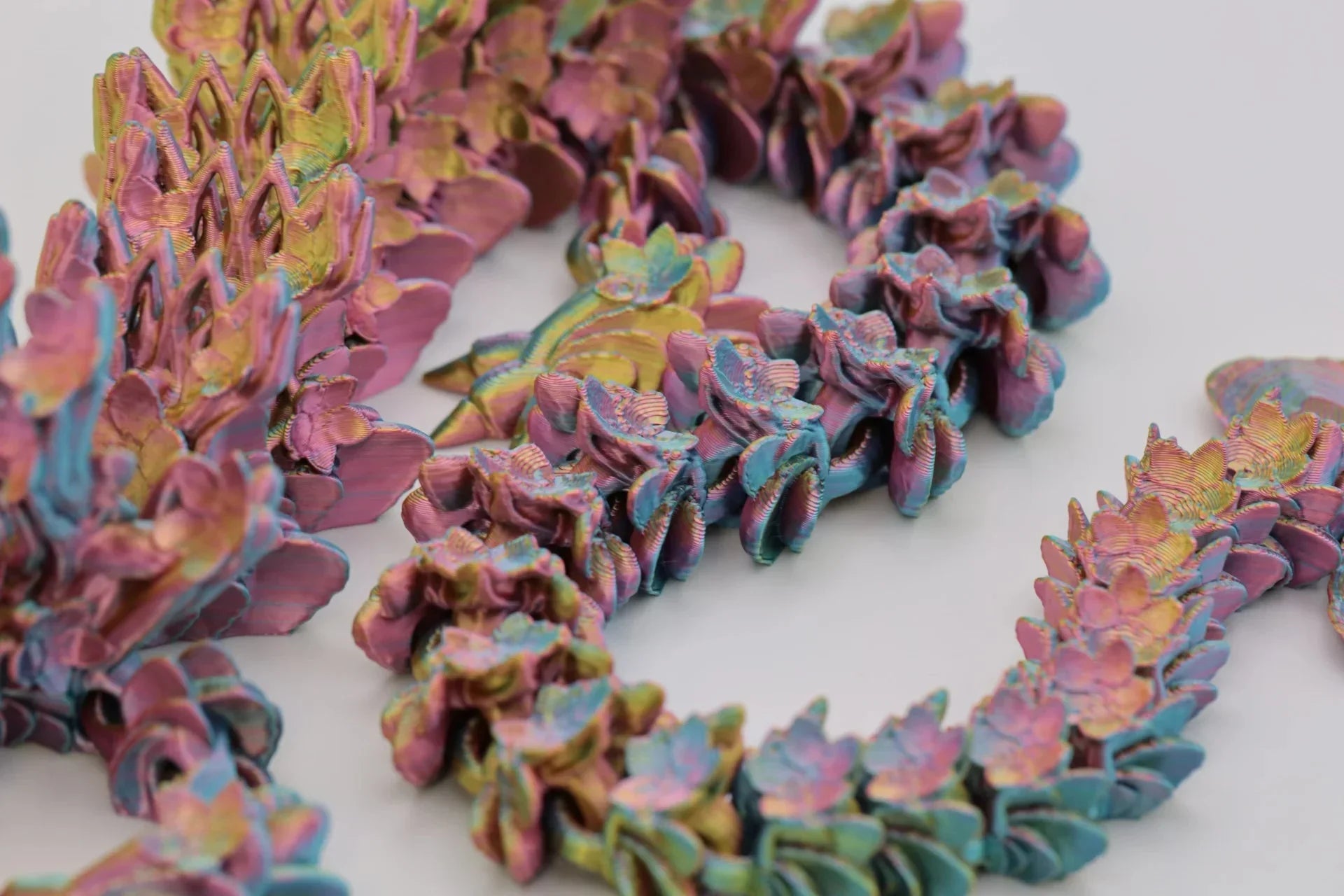 Kirschblütendrache – Zarter Blütenzauber - TobiCrafts3D