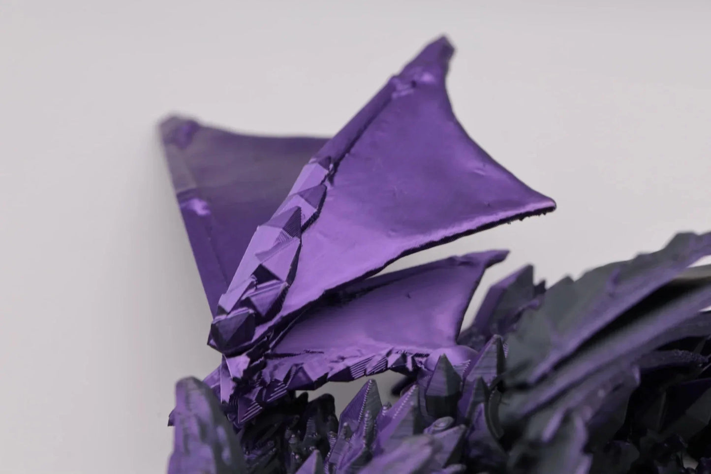 Kristall-Wolfdrache - Magische Faszination - TobiCrafts3D