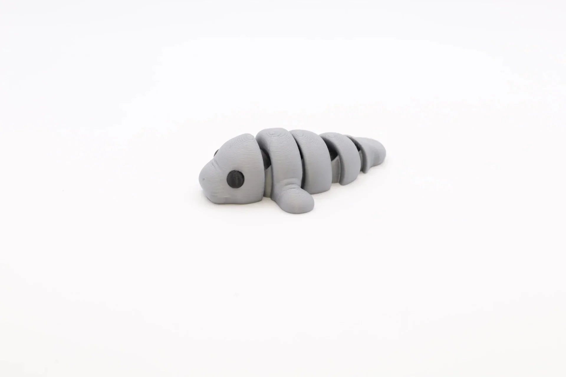 Meeresfiguren Set 4-teilig Narwal Hai Robbe Seelöwe Fidget Toy Bewegliche 3D Druck Figuren Dekoration Geschenkidee für Ozean Fans - TobiCrafts3D
