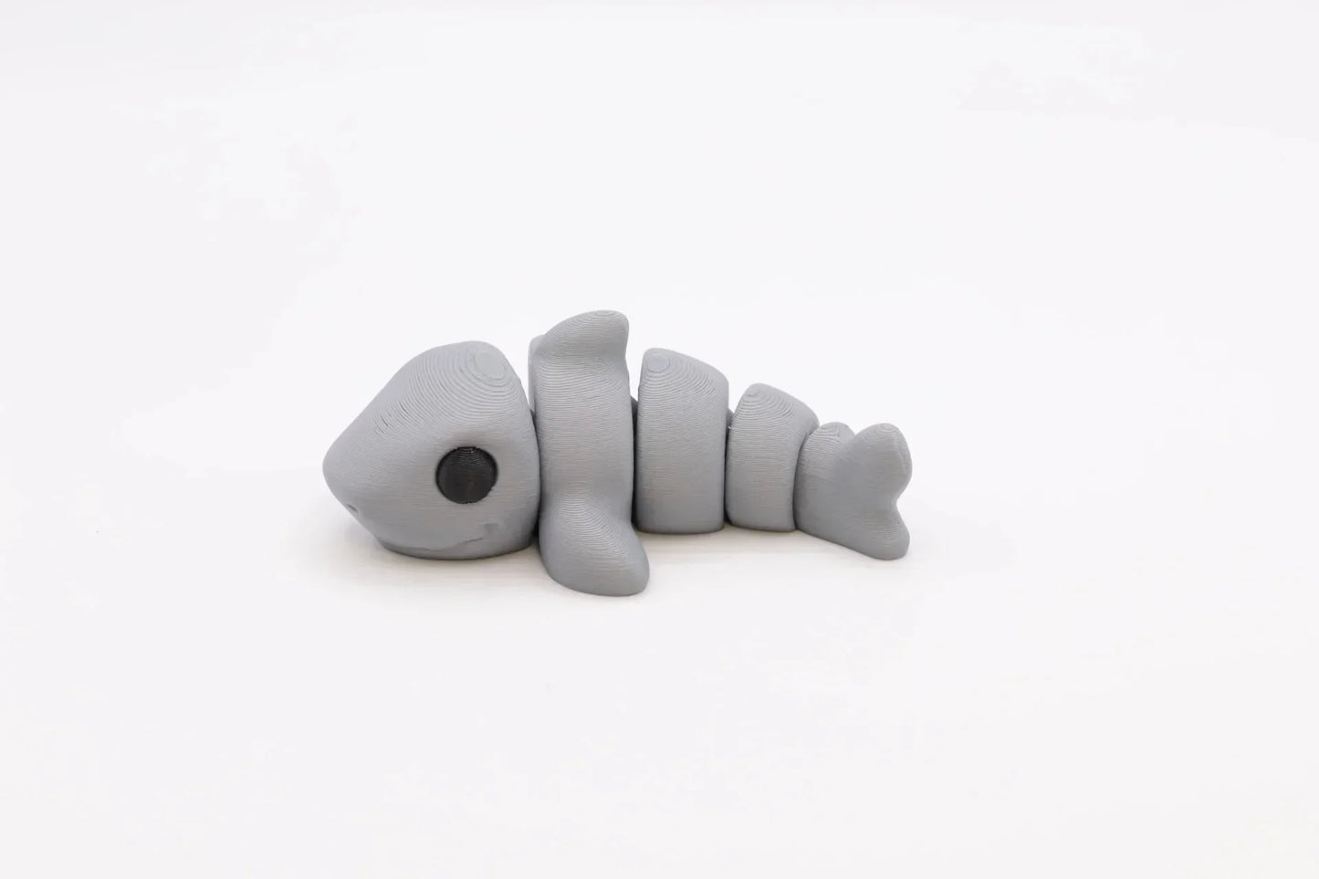 Mini Meeresfiguren Set 3-teilig Narwal Hai Robbe Instagram Fidget Toy 3D Druck für Dekoration Geschenkidee Sammler - TobiCrafts3D