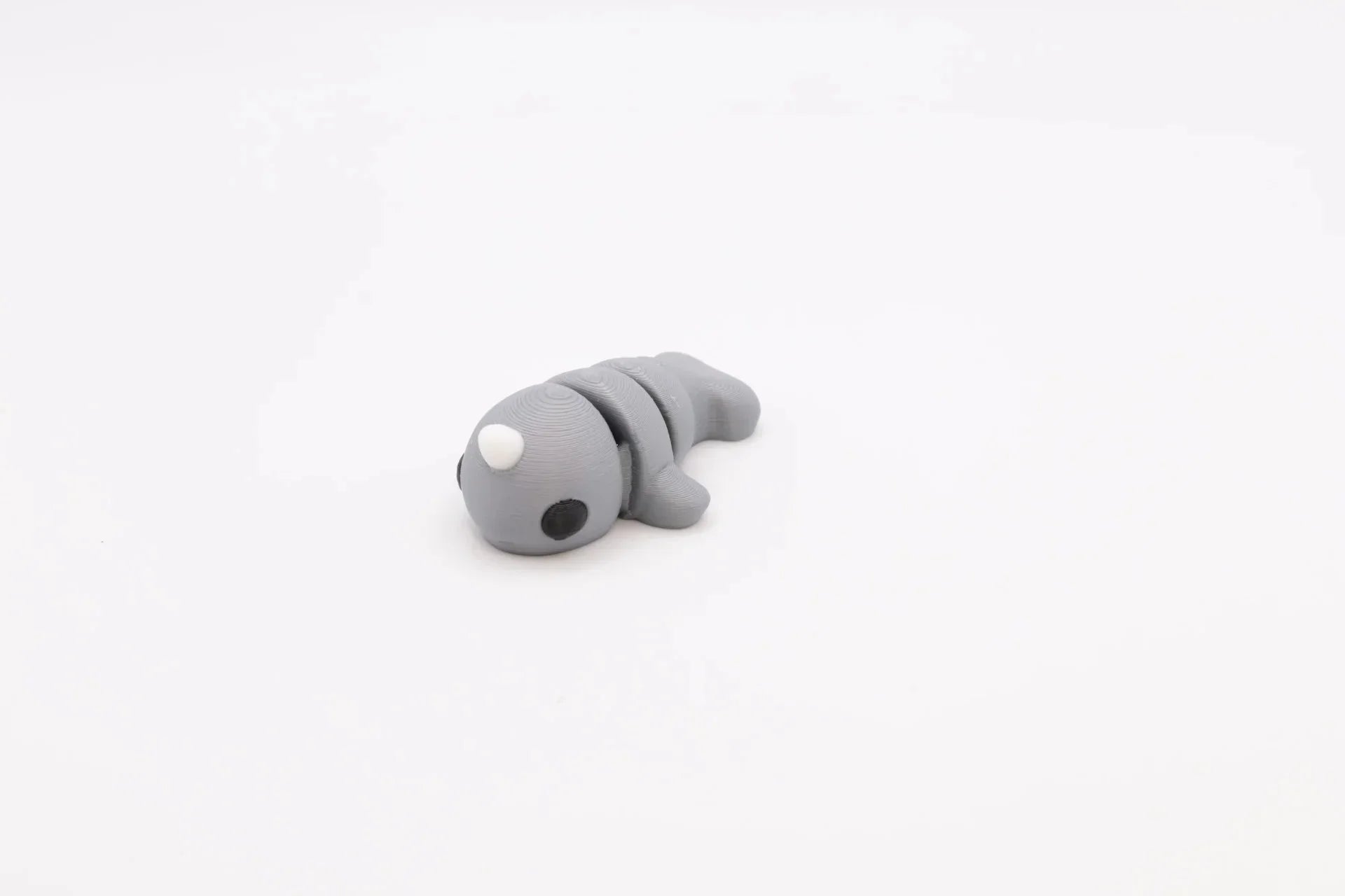 Mini Meeresfiguren Set 3-teilig Narwal Hai Robbe Instagram Fidget Toy 3D Druck für Dekoration Geschenkidee Sammler - TobiCrafts3D