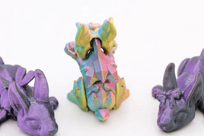 Mini Mix Set 3D Druck Figuren Fidget Toys in verschiedenen Farben Bewegliche Miniaturen TikTok Instagram Geschenkideen - TobiCrafts3D