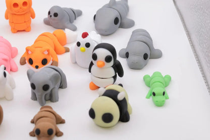 Minifiguren Mix Set – Zufällige Auswahl handgefertigter Figuren Dekoration und Sammlerstück – Kreative Geschenkidee Naturfreunde und Sammler - TobiCrafts3D