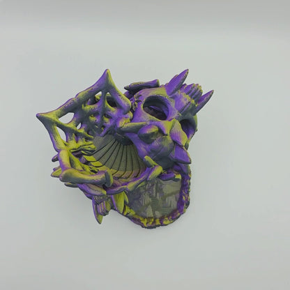 Gruseliger Würfelturm "Alptraum" | Schädel & Dornen Design