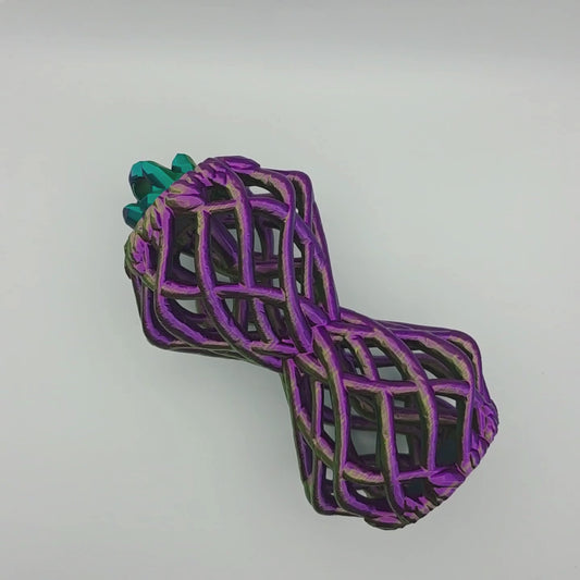 Elfischer Würfelturm 'Rankenwerk' | Sanduhr Design