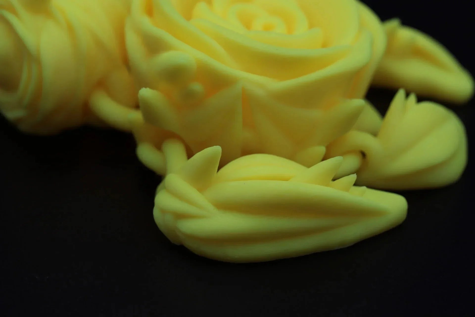 Rosenschildkröte - Blumen Dekoration - TobiCrafts3D