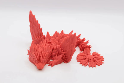 Sonnenblumendrache - Die Blüte deiner Fantasie - TobiCrafts3D